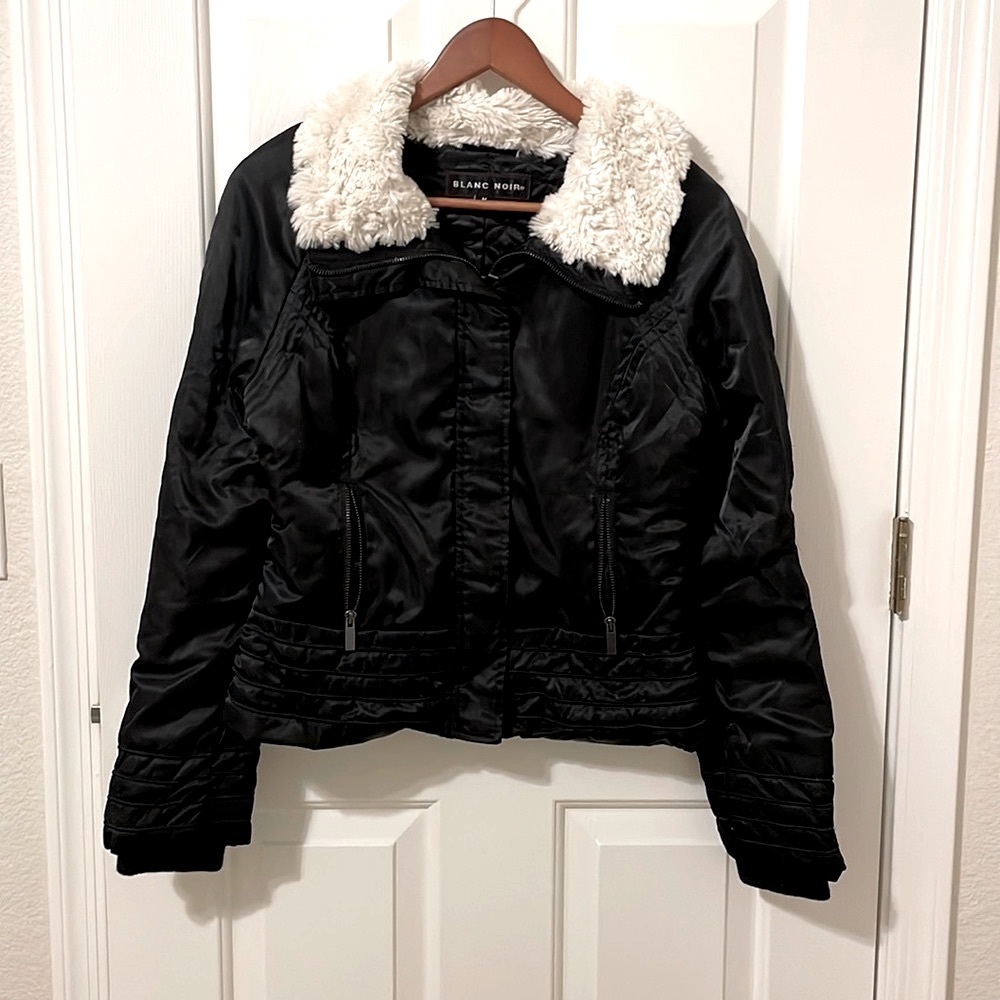 Medium Blanc Noir black jacket